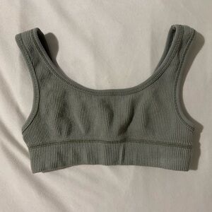 skims waffle scoop bralette